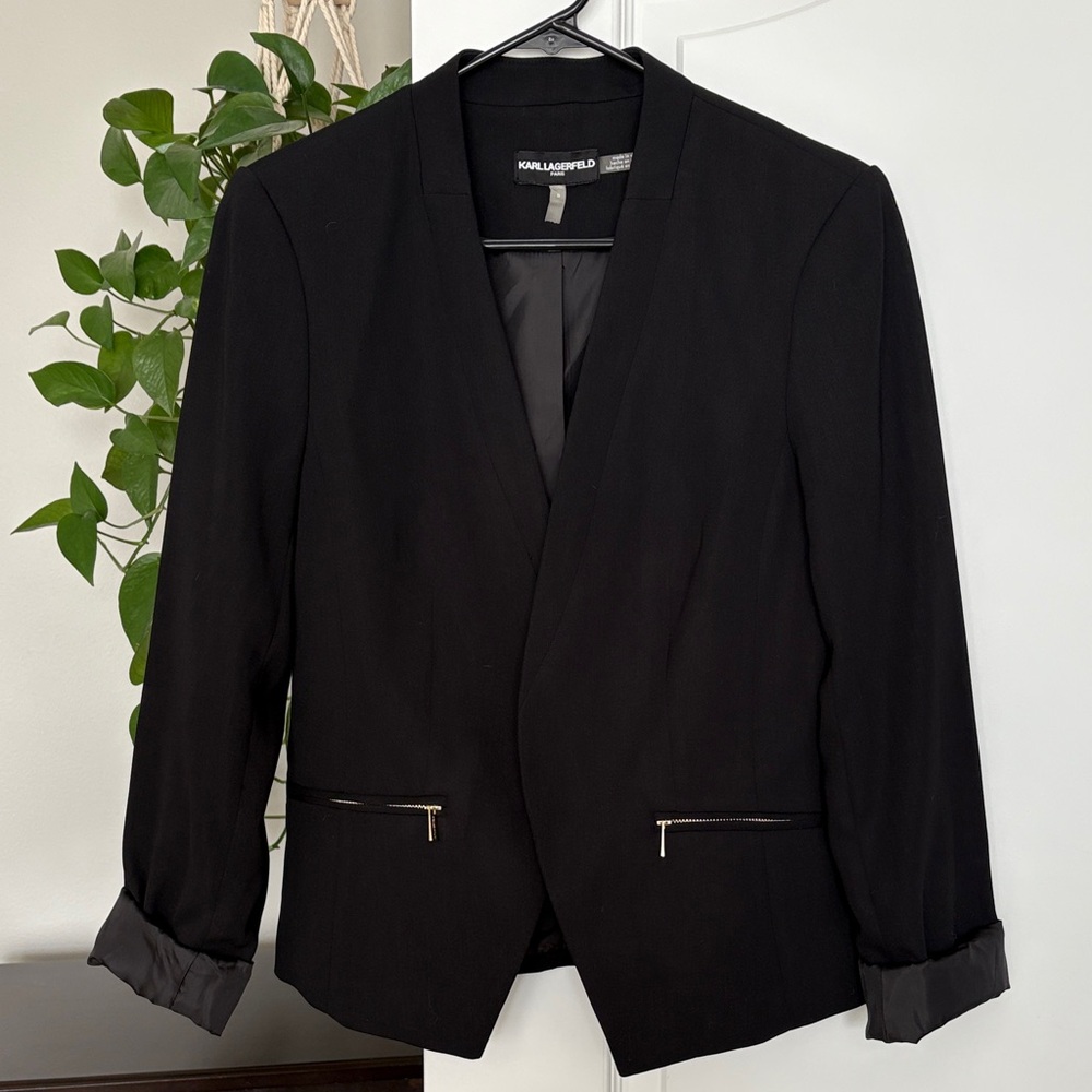 KARL LAGERFELD black blazer